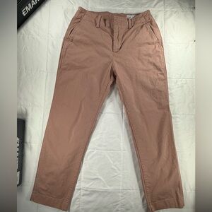GAP Downtown Khaki Pants Fawn Beige Size 4 B42